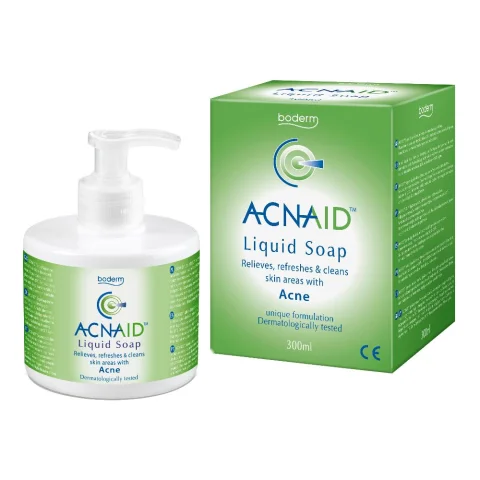 Acnaid sapone liquido 300 ml Detergente viso per cute grassa e acne