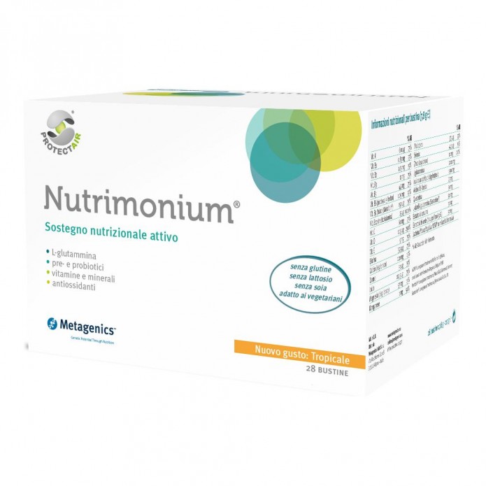 Nutrimonium Tropicale 28 bustine Integratore per la barriera intestinale