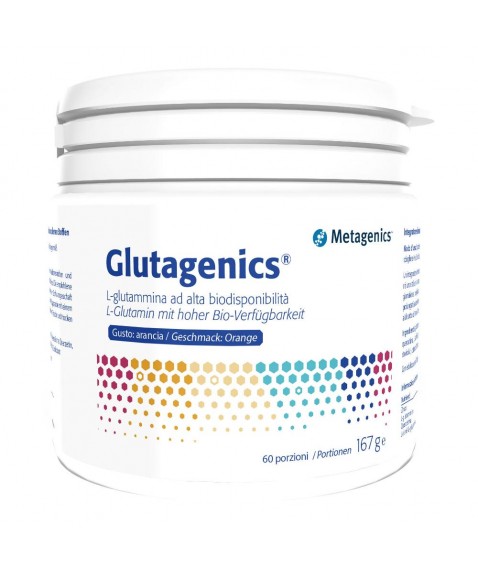 Glutagenics 60 porzioni 167 g Integratore di glutammina per l'apparato gastrointestinale