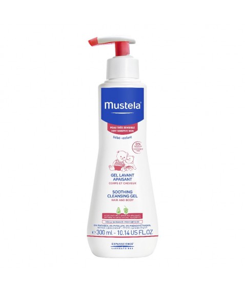 MUSTELA GEL DET LENITIVO 300ML<<