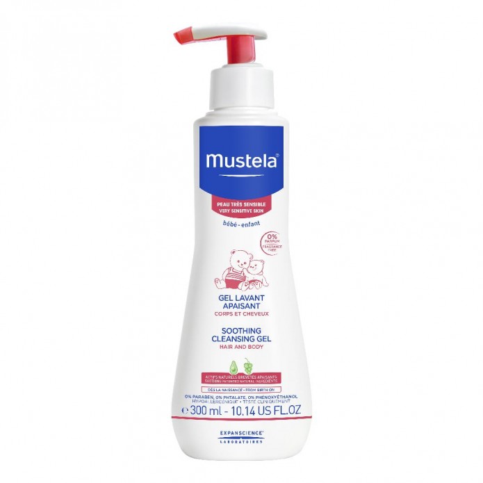 MUSTELA GEL DET LENITIVO 300ML<<