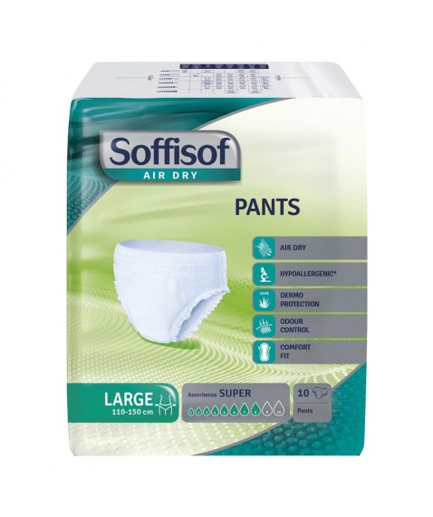 SOFFISOF AIR DRY PANTS SUPER L