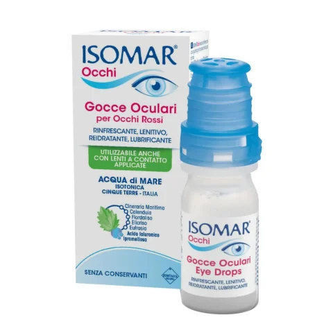 ISOMAR COLLIRIO PER OCCHI ROSSI CONFEZIONE MULTIDOSE 10ML