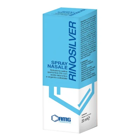 RINOSILVER SPRAY NASALE 20ML RINOSILVER SPRAY NASALE 20ML