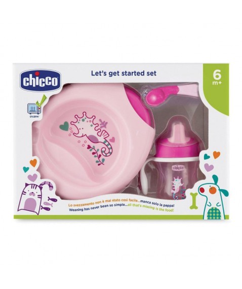 SET PAPPA 12M+ ROSA 162011