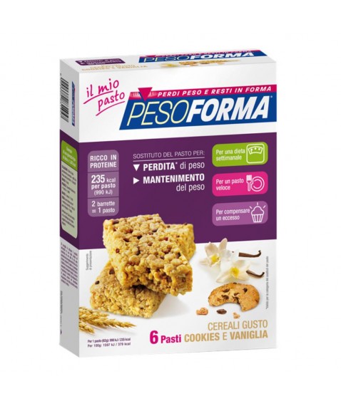 PESOFORMA Barr.CookiesVan.12pz