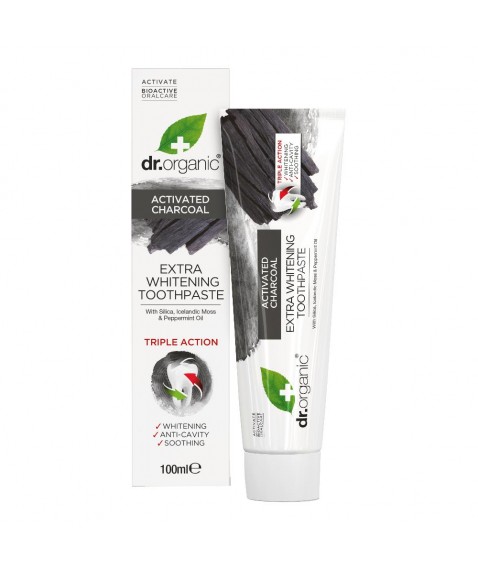 DR ORGANIC CHARCOAL TOOTHPASTE