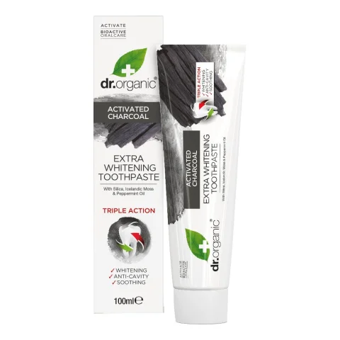 DR ORGANIC CHARCOAL TOOTHPASTE DR ORGANIC CHARCOAL TOOTHPASTE