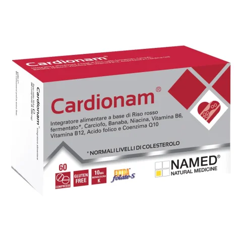 Cardionam 60 compresse Integratore per colesterolo e cuore