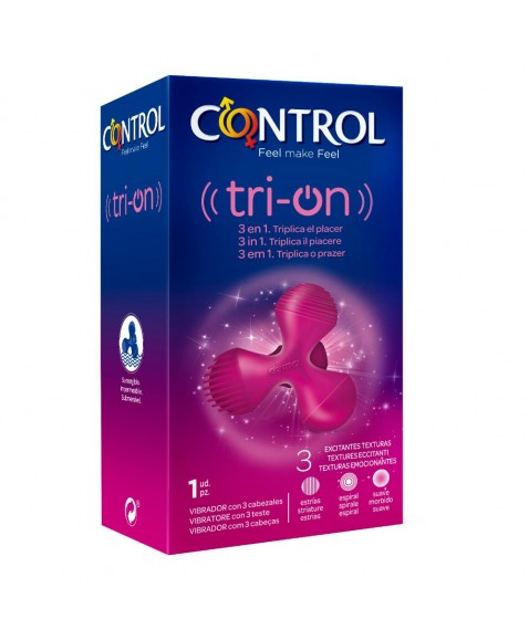 CONTROL*Vibratore 3in1 Tri-on