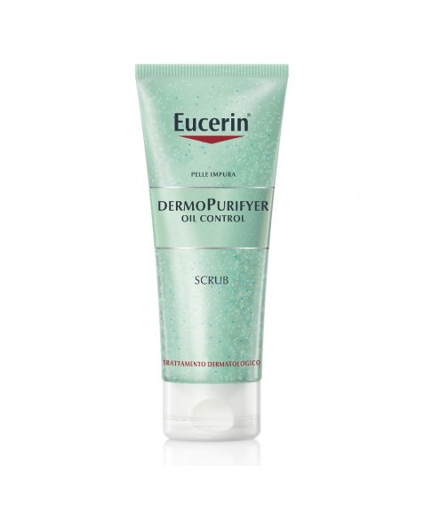 Eucerin DermoPurifyer Oil Control Scrub 100 ml - Per la pelle con acne e punti neri
