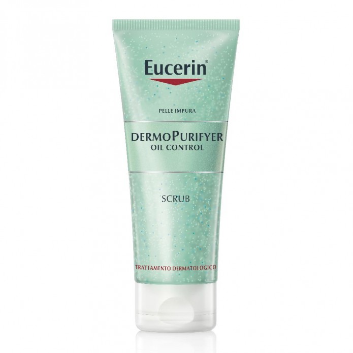 Eucerin DermoPurifyer Oil Control Scrub 100 ml - Per la pelle con acne e punti neri