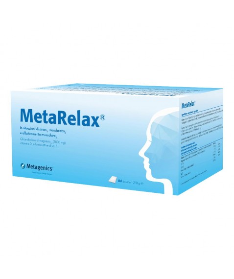 MetaRelax 84 bustine Integratore per stress, stanchezza e affaticamento