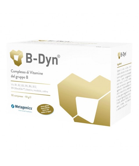 B-Dyn Metagenics New 90 Compresse Integratore di Vitamine del Gruppo B