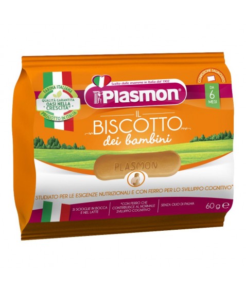 PLASMON Bisc.Snack Size 60g