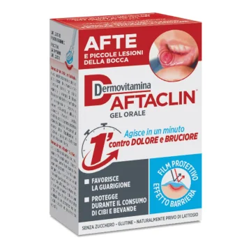 DERMOVITAMINA AFTACLIN GEL
