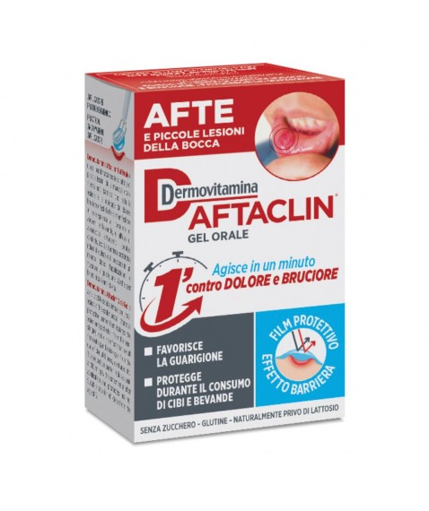 DERMOVITAMINA AFTACLIN GEL