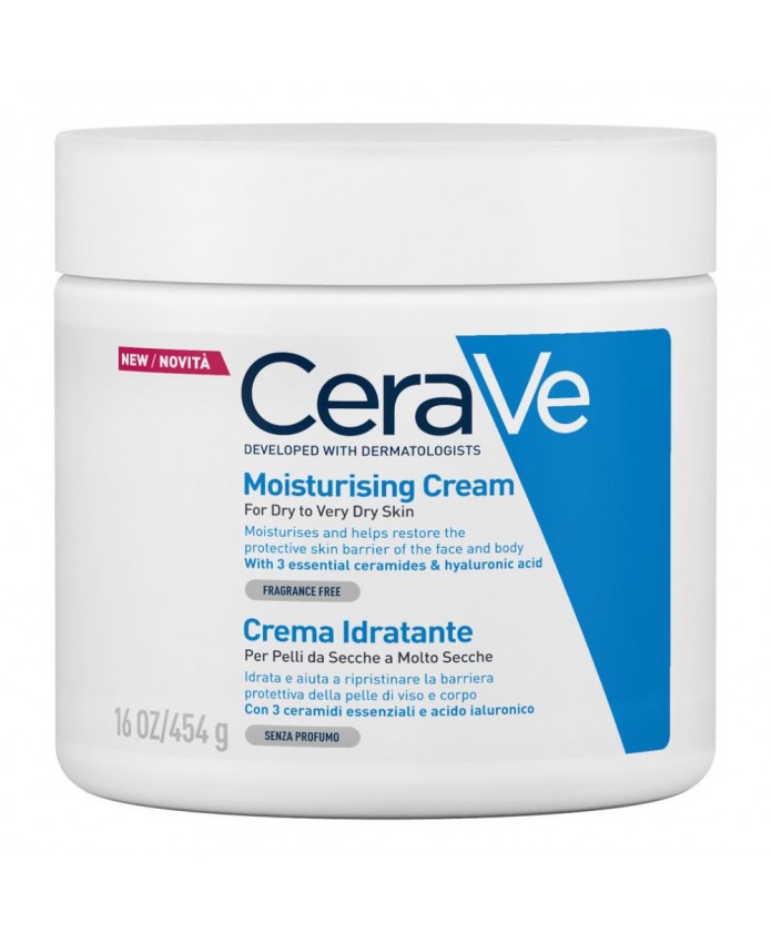 CeraVe Crema Corpo Idratante per pelli molto secche 454 grammi