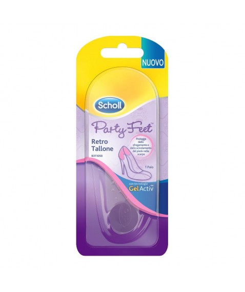 SCHOLLS PARTY FEET GEL ACT R/TA