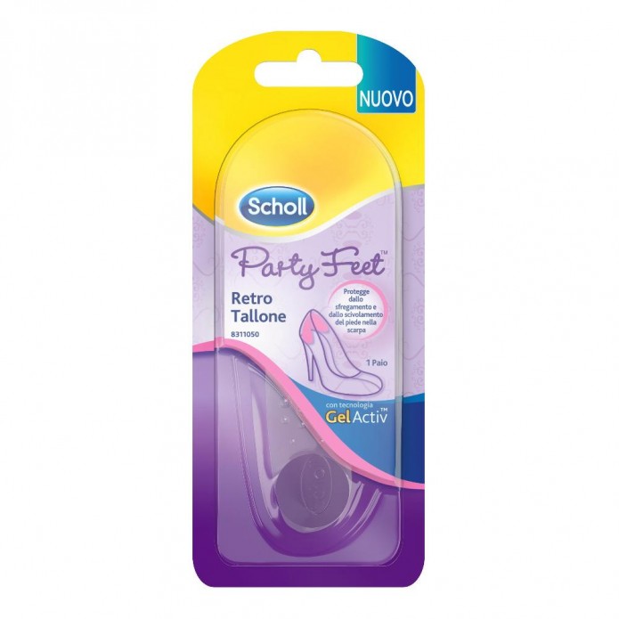 SCHOLLS PARTY FEET GEL ACT R/TA