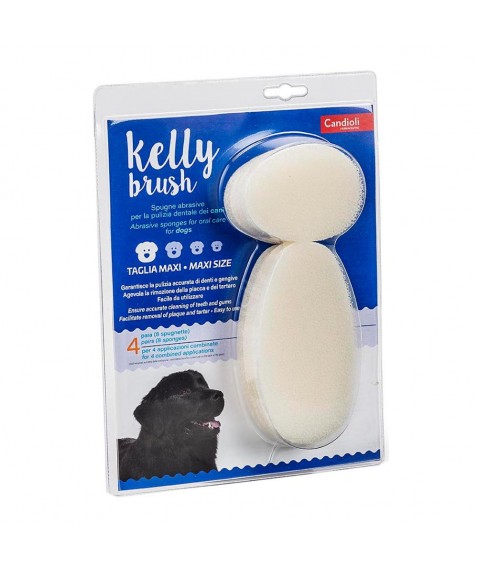 KELLY BRUSH Spugnetta Maxi 8pz