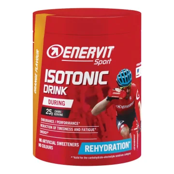 ISOTONIC Drink Gusto Arancia 420 gr Ideale per la reidratazione durante sforzi prolungati