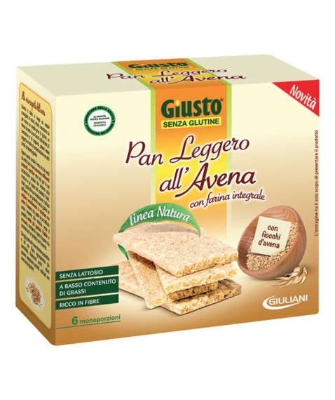 GIUSTO S/G PanLegg.Avena 6x25g