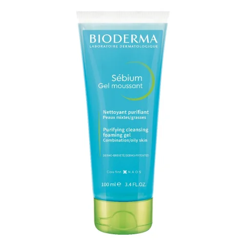 Bioderma S&egrave;bium Gel Moussant 100 ml - Detergente purificante viso per pelli miste e grasse
