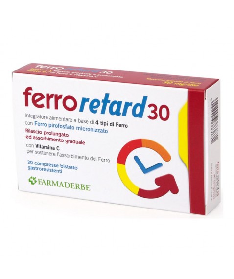 FERRO RETARD 30CPR