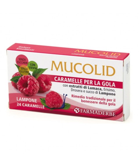 MUCOLID LUMACA&LAMPONE 24CARAM