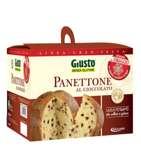 GIUSTO S/G PANETTONE CIOC 500G