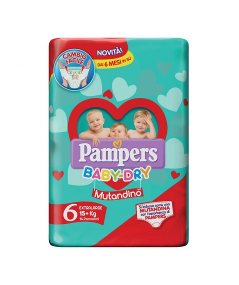 PAMPERS BD EXL TG6 14PZ 5885