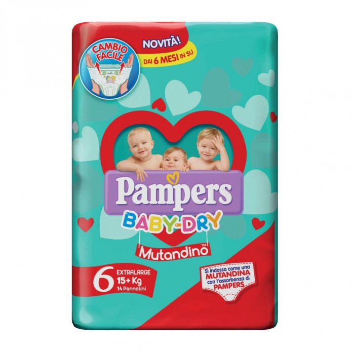 PAMPERS BD EXL TG6 14PZ 5885