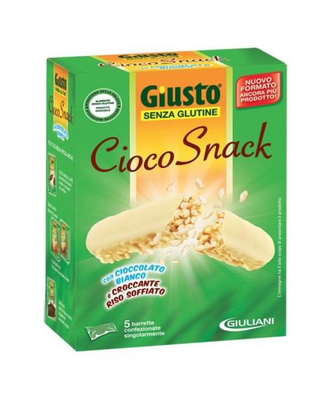 GIUSTO S/G CiocoSnack Bianco