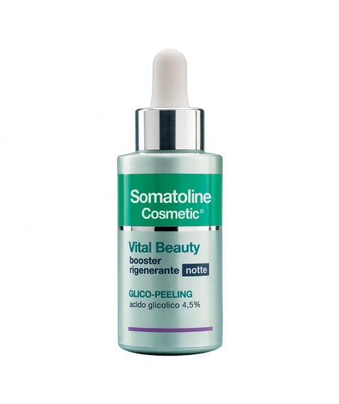Somatoline Cosmetic Vital Beauty Booster Rigenerante 30 ml - Trattamento rigenerante con acido glicolico