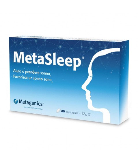 MetaSleep Metagenics 1 mg 30 Capsule - Integratore per favorire l'addormentamento e la continuità del sonno