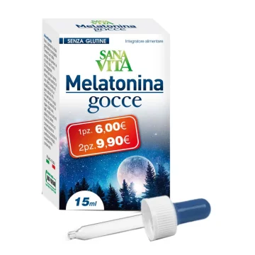 SANAVITA MELATONINA GOCCE 15ML SANAVITA MELATONINA GOCCE 15ML