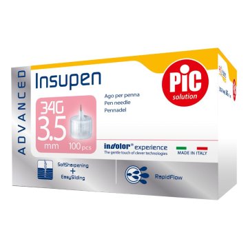 AGO INSUPEN 22660 34G 3,5M 100PZ
