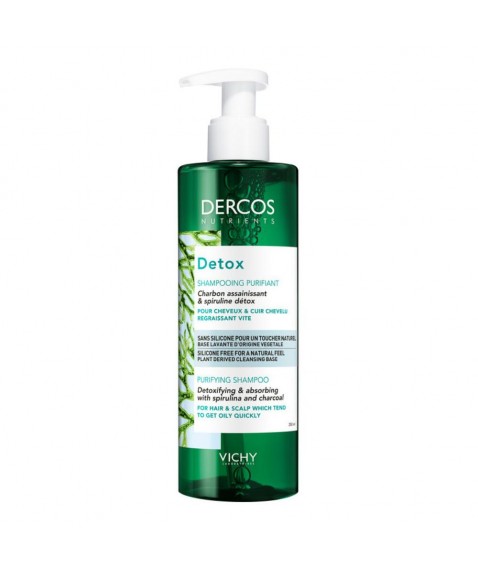 Dercos Shampoo Nutrients Detox capelli grassi 250 ml
