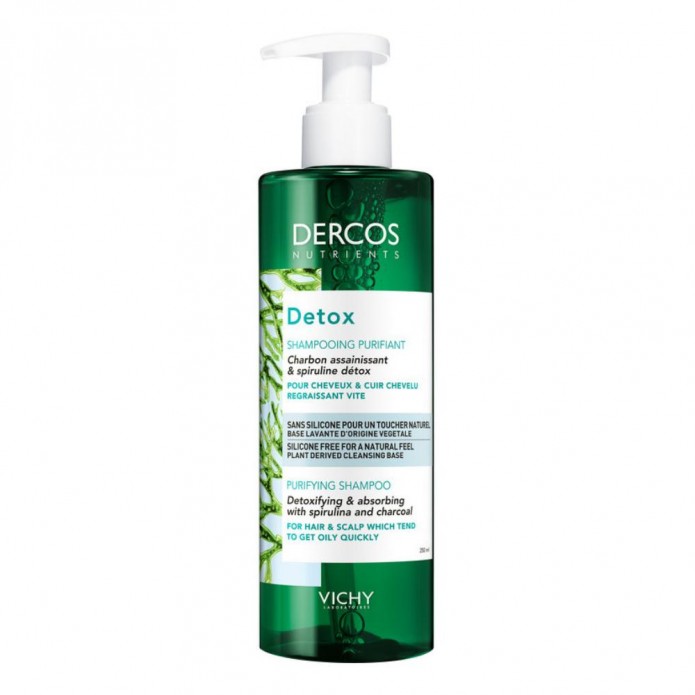 Dercos Shampoo Nutrients Detox capelli grassi 250 ml