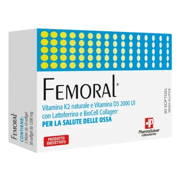 Femoral 30 Softgel - Integratore alimentare per la salute delle ossa Femoral 30 Softgel - Integratore alimentare per la salute delle ossa