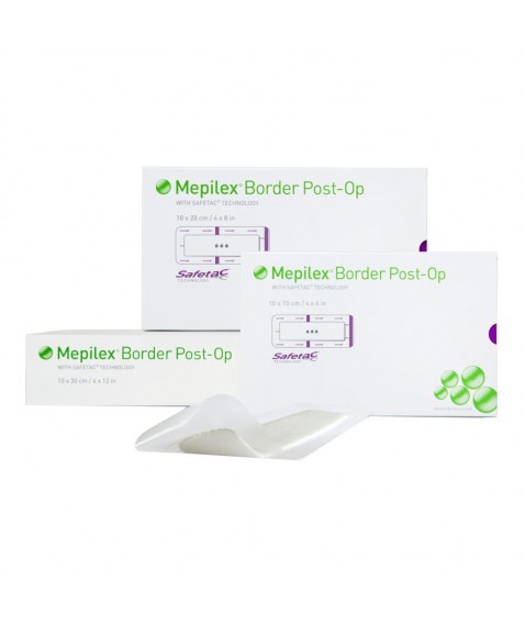 MEPILEX BORDER POSTOP 10X25 5P