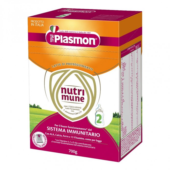 PLASMON NUTRIMUNE LTT ST2 700G