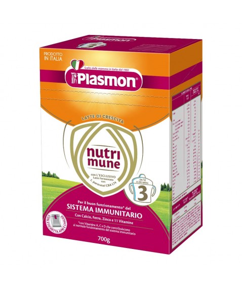 PLASMON NUTRIMUNE LTT ST3 700G