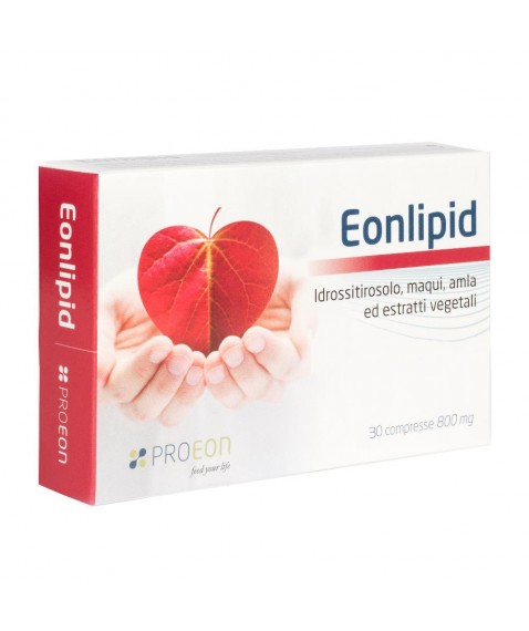 Eonlipid 30 compresse Integratore per colesterolo, grassi e zuccheri