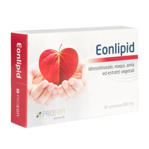 Eonlipid 30 compresse Integratore per colesterolo, grassi e zuccheri
