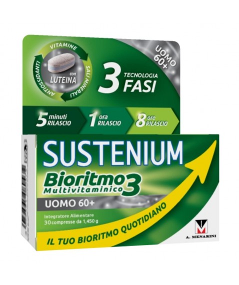 SUSTENIUM BIORITMO3 UO 60+ 30CPR