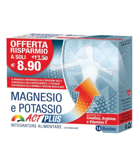 MAGNESIO POTASSIO ACT PLUS 14BS