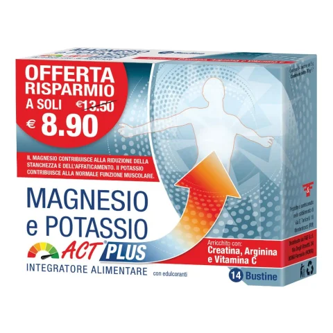 MAGNESIO POTASSIO ACT PLUS 14BS MAGNESIO POTASSIO ACT PLUS 14BS