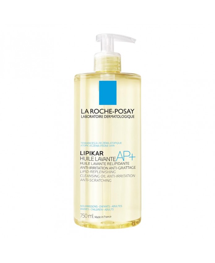 La Roche Posay Lipikar Huile Lavante AP+ Olio Detergente per Pelle Molto Secca 750 ml 